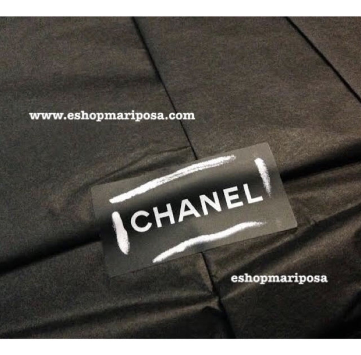 CHANEL シャネル 上質ロゴシール 2種 10枚 クリア & 黒色 x CHANEL シャネル 上質ロゴシール 2種 10枚 クリア & 黒色 x