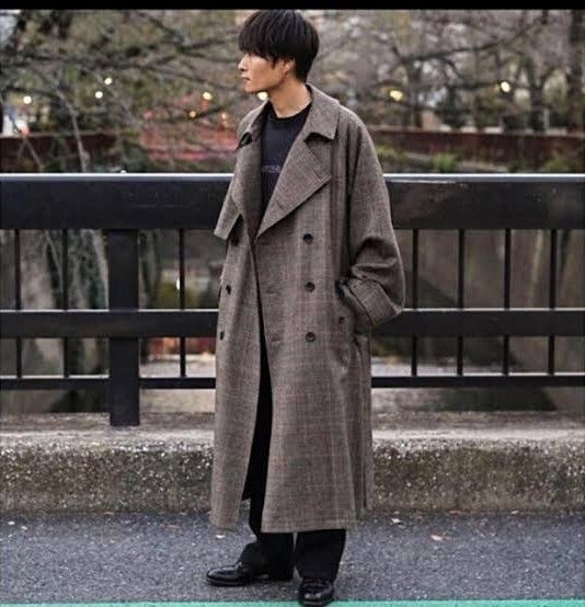 stein 19aw LAY OVERSIZED OVERLAP COAT オーバーラップ コート