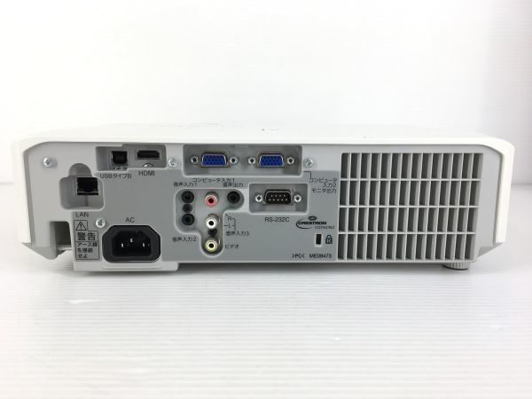 日立 液晶プロジェクター CP-EW301N ランプ使用時間：447h AC・VGAケーブル付 オフィス向き 映像機器 動作確認済 送料無料【PJEW301N003】_画像4