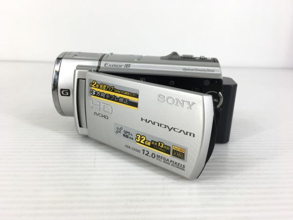 ソニー デジタルHD ビデオカメラ HDR-CX500V 高画質 ハイビジョン SONY バッテリー付 ハンディカム 動作確認済 【送料無料】_画像2