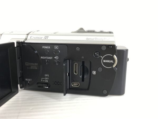 ソニー デジタルHD ビデオカメラ HDR-CX500V 高画質 ハイビジョン SONY バッテリー付 ハンディカム 動作確認済 【送料無料】_画像3