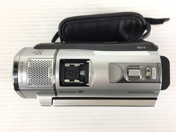 ソニー デジタルHD ビデオカメラ HDR-CX500V 高画質 ハイビジョン SONY バッテリー付 ハンディカム 動作確認済 【送料無料】_画像6
