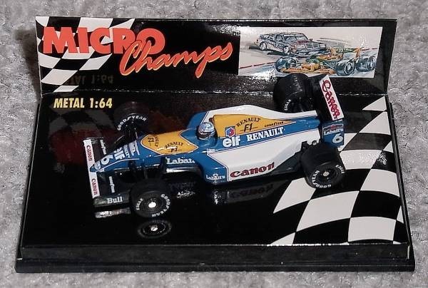 1/64 ウイリアムズ ルノー FW14B パトレーゼ 1991 WILLIAMS RENAULT