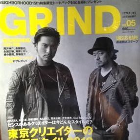 GRAIND グラインド 2010 長瀬智也 ネイバーフッド15th特集 藤原ヒロシ 永瀬正敏_画像1