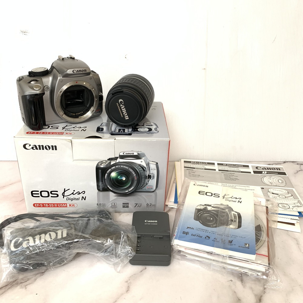 適当な価格 【ジャンク】 Canon EOS Kiss Digital N EF-S 18-55Ⅱ USM