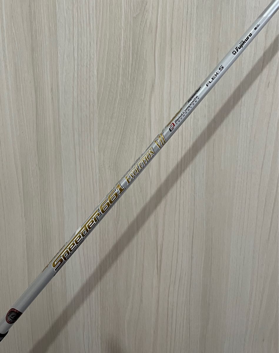 公式購入品/美品】Speeder 661 EVOLUTION VII 60S テーラーメイド