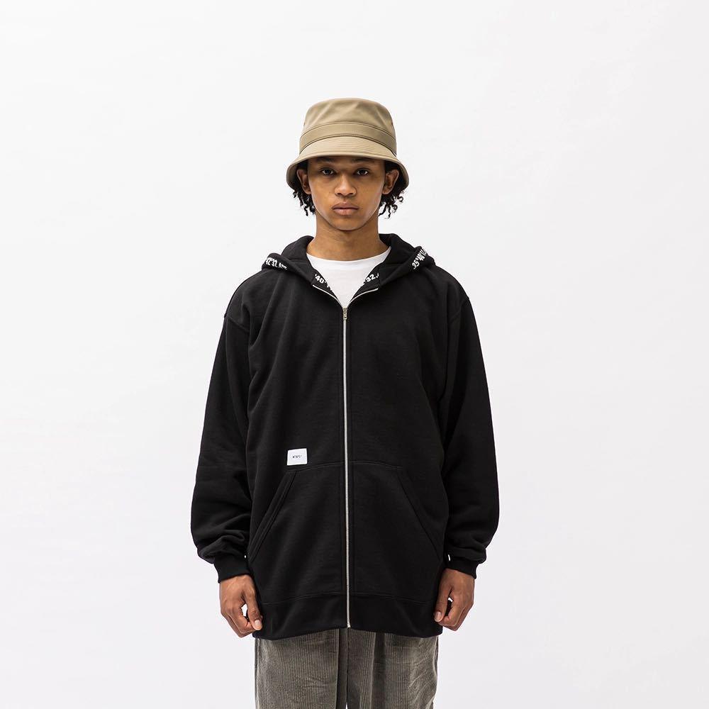 WTAPS X3 0 / ZIP HOODY / CTPL / BLACK ダブルタップス 222ATDT WTAPS X3 0 / ZIP HOODY / CTPL / BLACK ダブルタップス 222ATDT