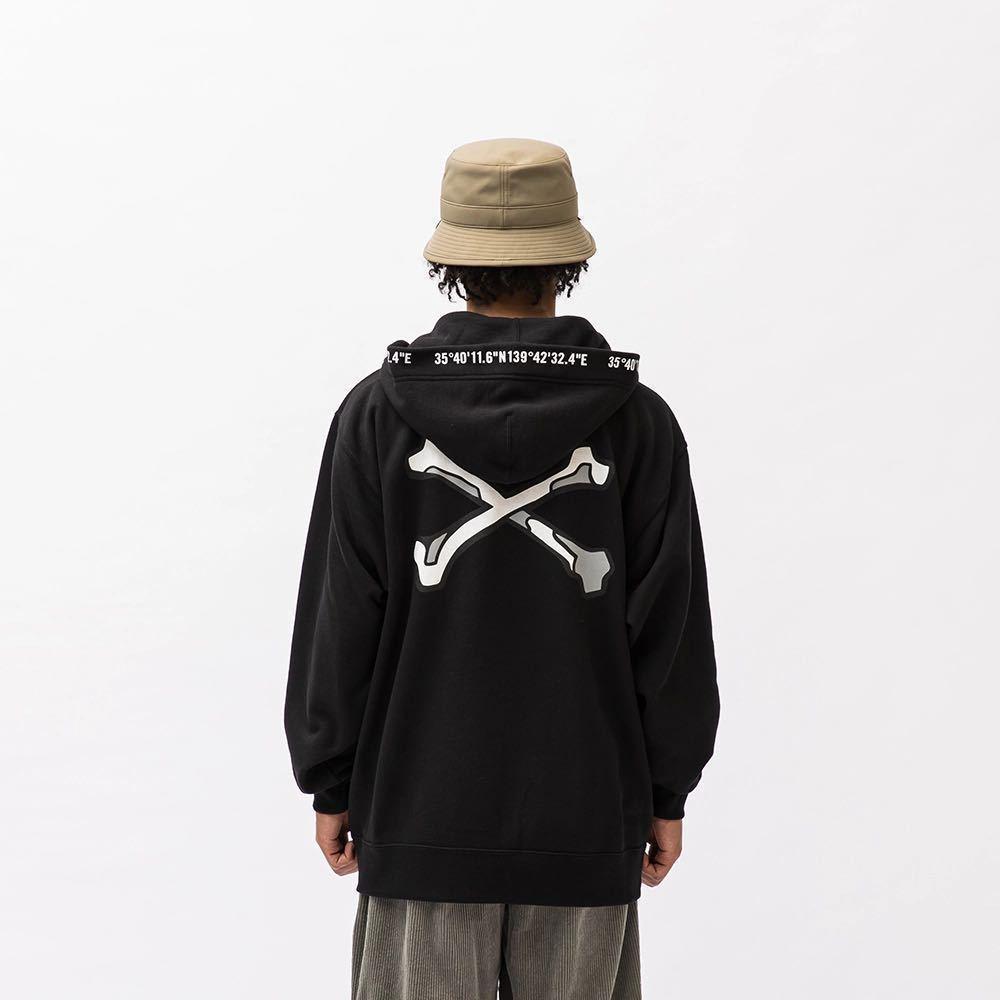 WTAPS X3 0 / ZIP HOODY / CTPL / BLACK ダブルタップス 222ATDT WTAPS X3 0 / ZIP HOODY / CTPL / BLACK ダブルタップス 222ATDT