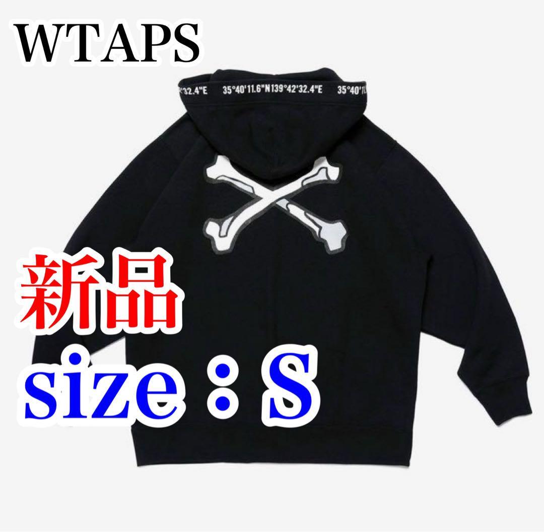 【送料無料・新品・完売品】WTAPS X3.0 / ZIP HOODY / CTPL / BLACK ダブルタップス 222ATDT-CSM18 crossbone クロスボーン 骨 パーカー_画像1