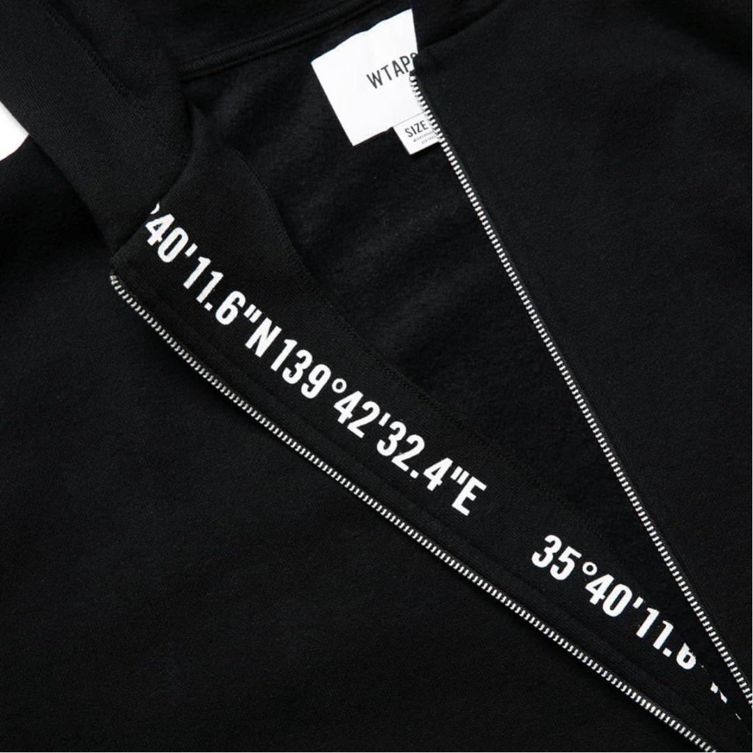 WTAPS X3 0 / ZIP HOODY / CTPL / BLACK ダブルタップス 222ATDT WTAPS X3 0 / ZIP HOODY / CTPL / BLACK ダブルタップス 222ATDT
