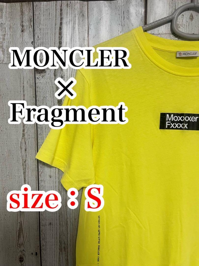 【送料無料・匿名配送】MONCLER × Fragment コラボTシャツ Sサイズ モンクレール × フラグメント 藤原ヒロシ Hiroshi Fujiwaraの画像1