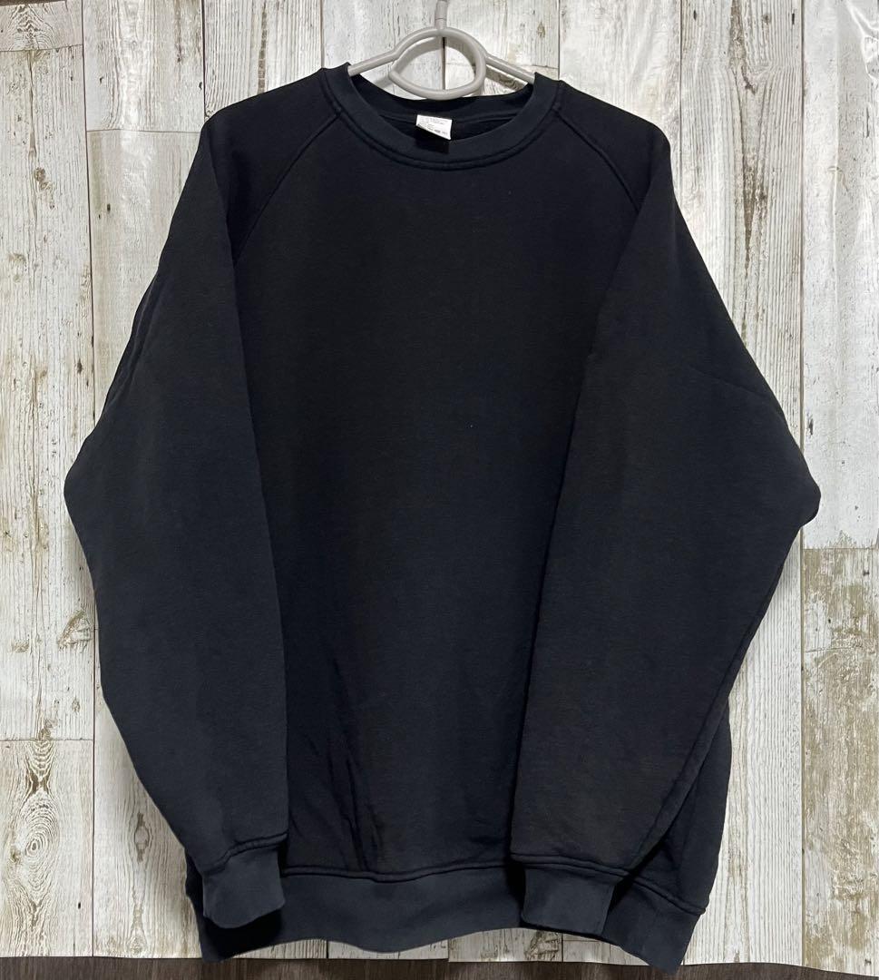 COMOLI 22AW コットン 吊裏毛 クルーネック XL コモリ フェード COMOLI 22AW コットン 吊裏毛 クルーネック XL コモリ フェード