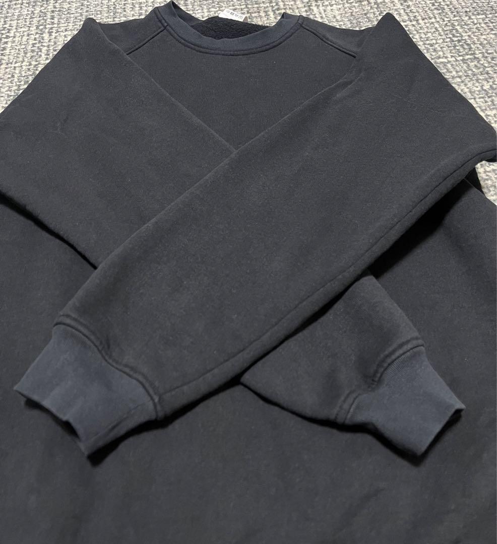 COMOLI 22AW コットン 吊裏毛 クルーネック XL コモリ フェード COMOLI 22AW コットン 吊裏毛 クルーネック XL コモリ フェード