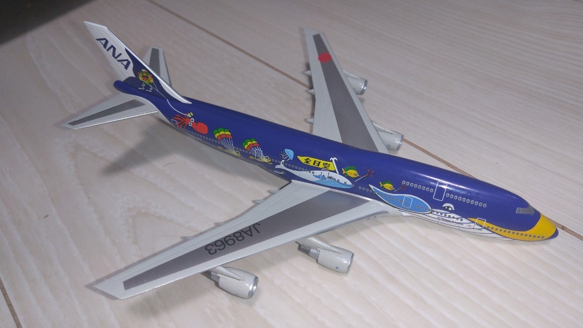 1/400 ボーイング B747-400D ANA マリンジャンボ_画像1