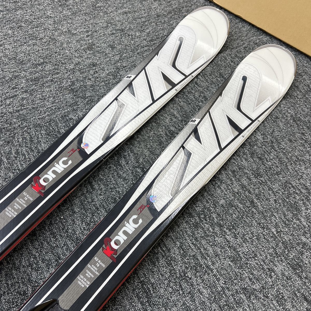 ギフト】 スキー板 76 KONIC K2 163cm ビンディング M3 MARKER 160cm