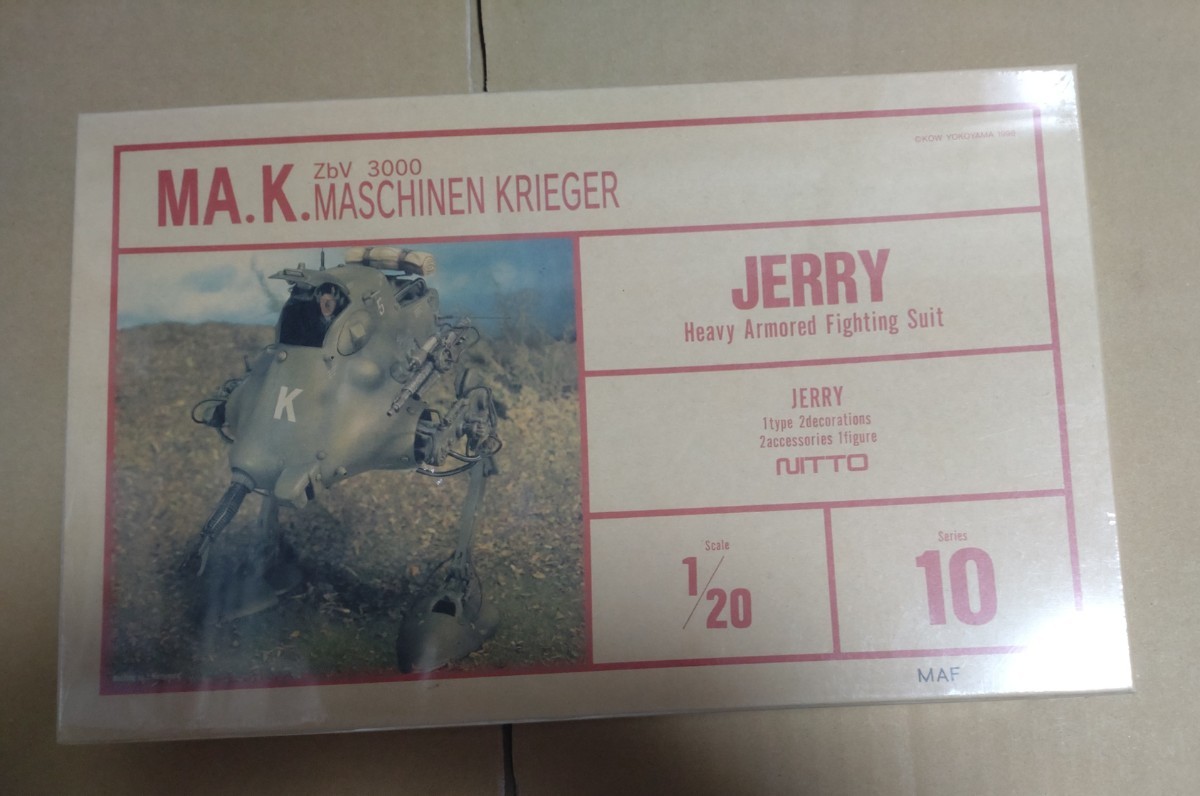 新品】 日東 1/20 NITTO シュリンク未開封 Ma.k JERRY」No.10