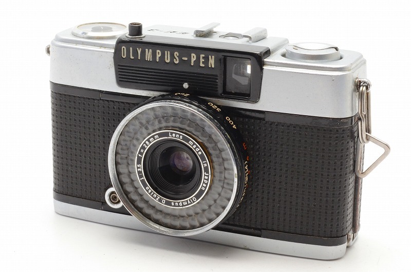 日本に オリンパス OLYMPUS #2523 ハ－フカメラ 動作品 モルト新品 赤