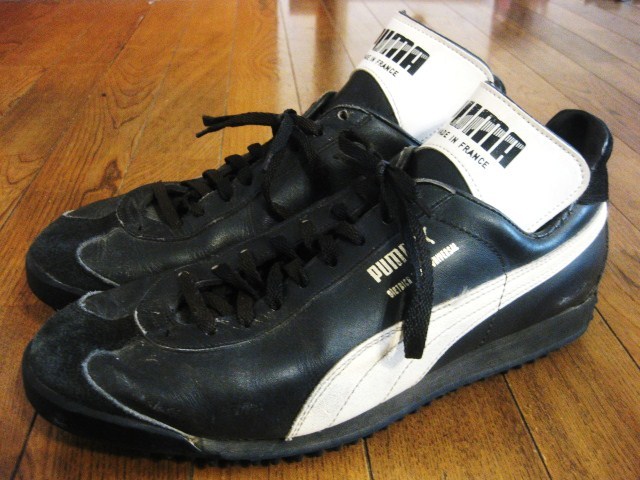 本物 名作 希少品 70's PUMA プーマ 目つき DIETRICH WEISE レザー スニーカー MADE IN FRANCE フランス製 仏製 dinh.dk