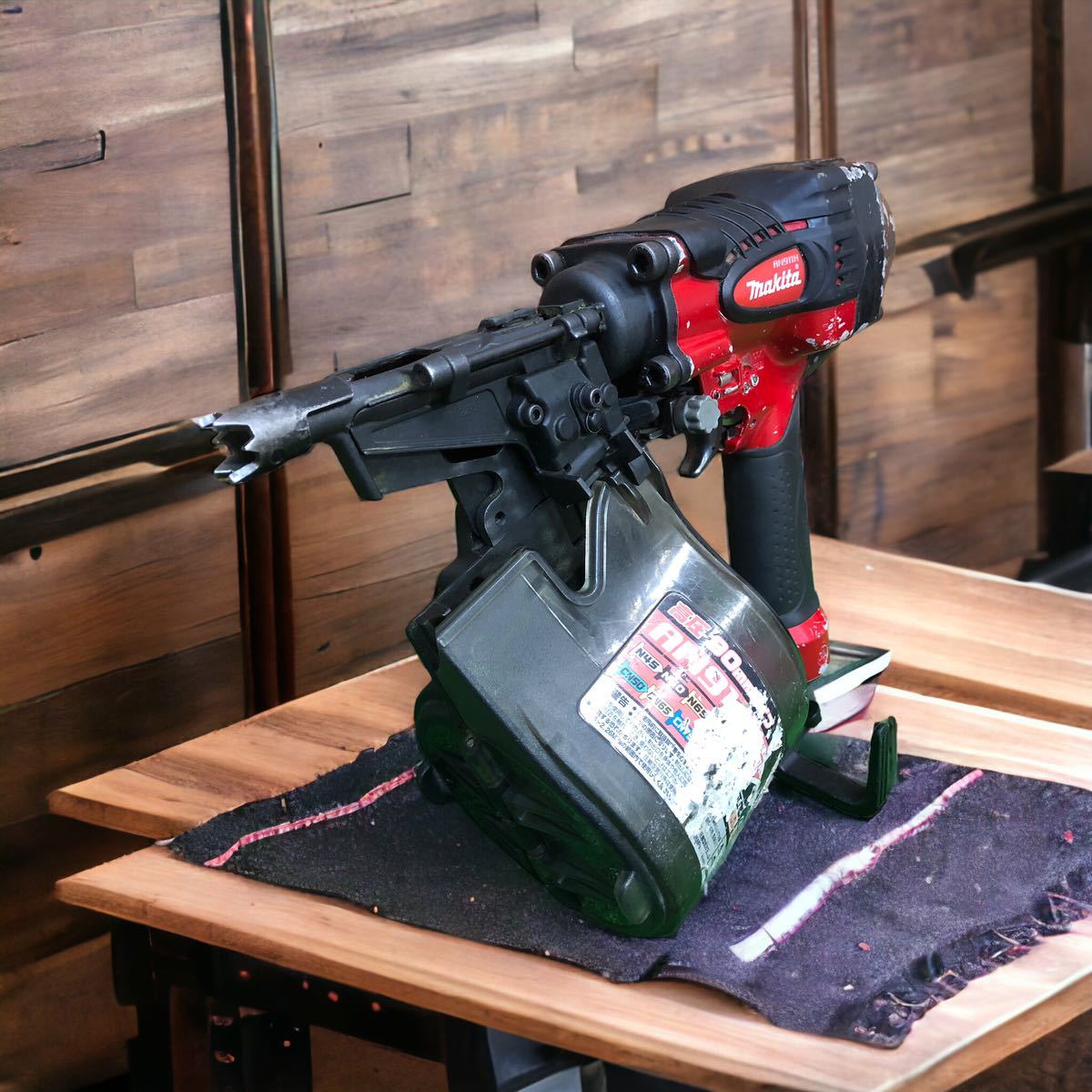 マキタ 90mm 釘打ち機 ネイラ 10日間動作保証|PayPayフリマ