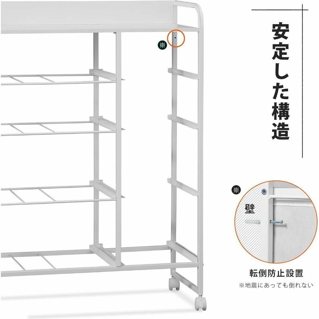 タンス 大容量 キャスター付き L83 0×W29 0×H97 7cm｜PayPayフリマ