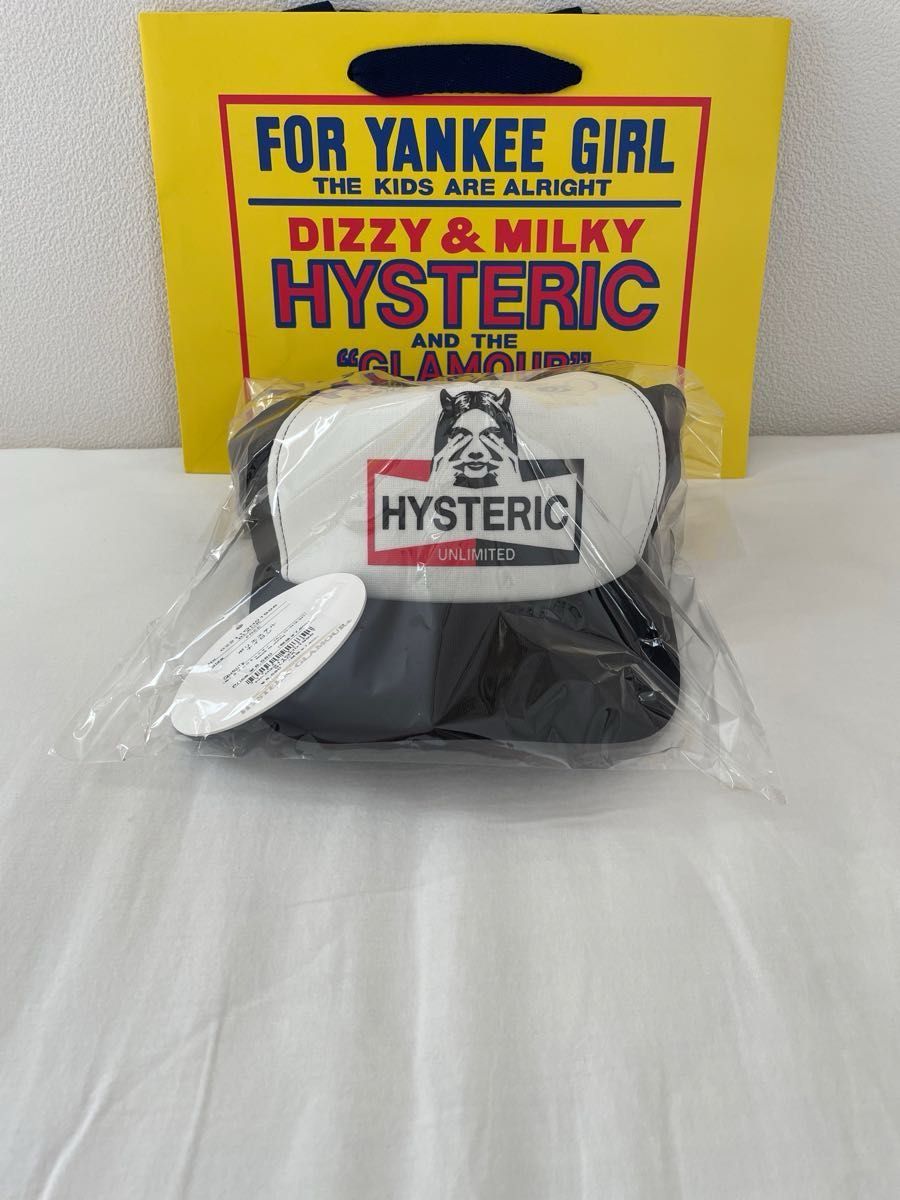 HYSTERIC GLAMOUR HYSTERIC UNLIMITED メッシュキャップ フリーサイズ