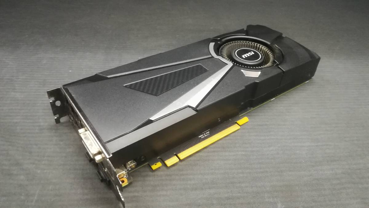 ファッション AERO GTX1080 GEFORCE 【良品♪】MSI 8GB ビデオカード