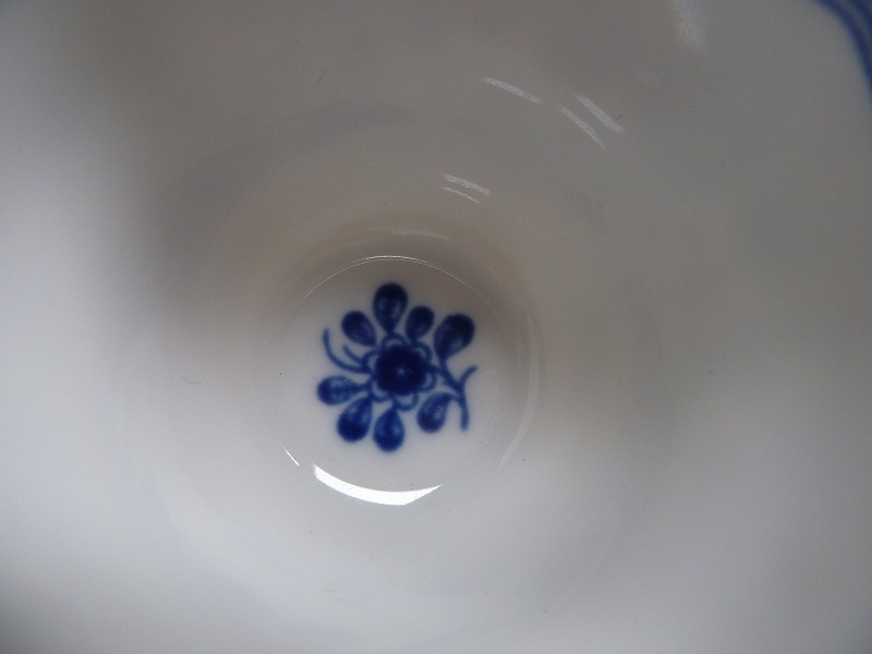 (☆BM)ドイツ製 BAVARIAN/ババリア 陶器 ティーボウル(0724-①)小鉢 茶器 染付/デルフト調 クラッシックレトロ ヨーロピアン_画像5