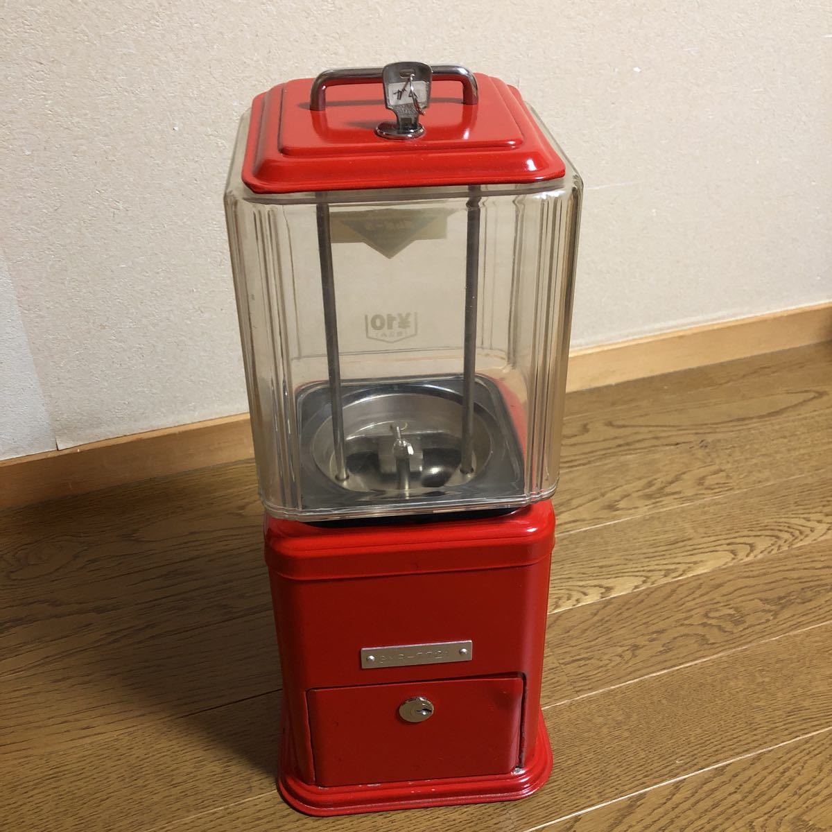 10円硬貨用ガチャマシン 10円専用 ガムボールマシーン 10円硬貨用ガチャマシン 10円専用 ガムボールマシーン