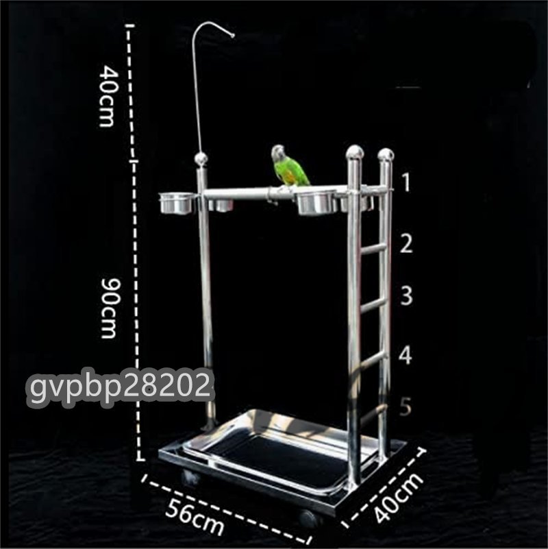  популярный рекомендация попугай подставка bird подставка птица Play подставка bird клетка нержавеющая сталь с роликами .... меры 