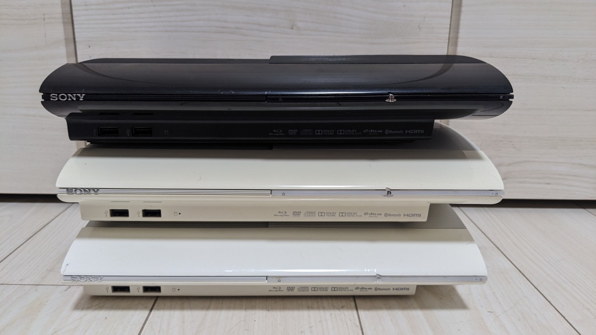 SONY PS3 PS3本体 CECH-4000B 1台 CECH-4200B 2台 合計3台 ジャンク品_画像4