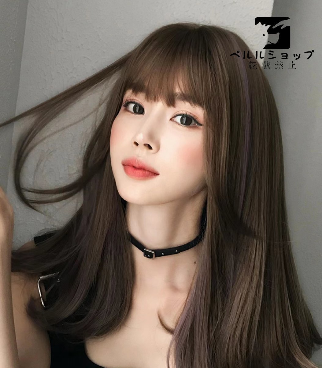  person wool 100% full wig wig long strut Sara Sara nature 