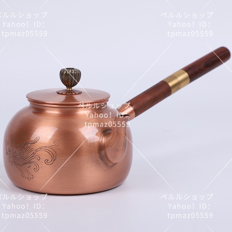 ハンドメイド　赤銅　銅製品　ポット 茶器 銅製品.