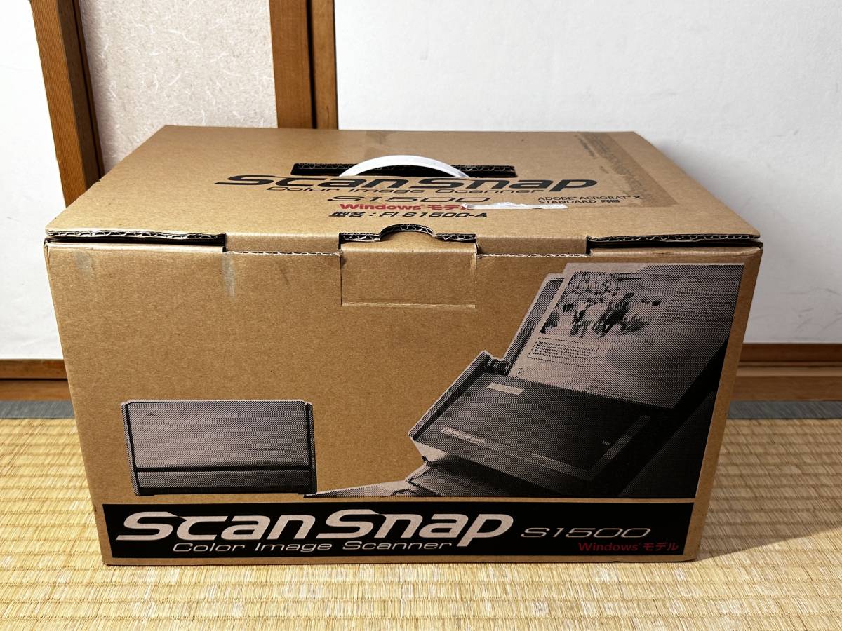 未使用品/FUJITSU 富士通 ScanSnap S1500 FI-S1500-A_画像1