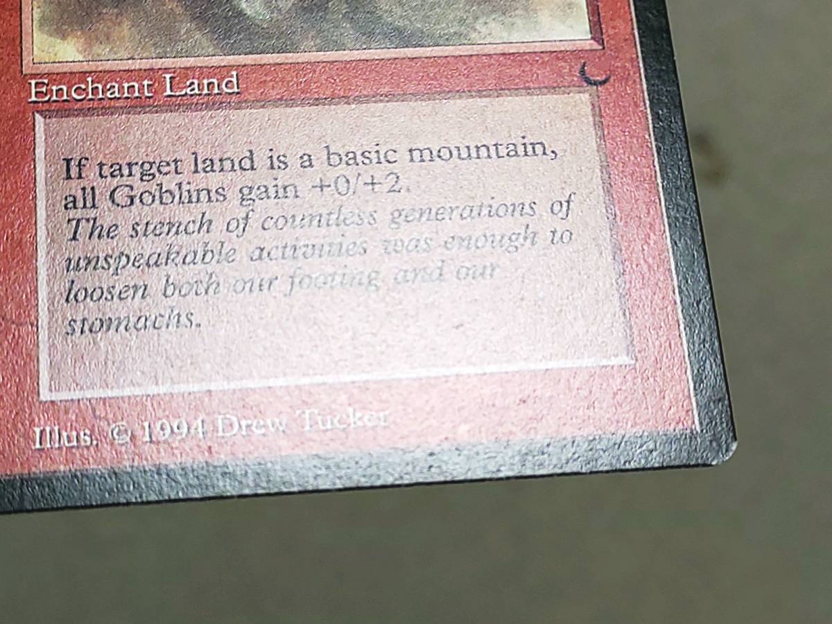  Goblin Caves 英語 4枚セット_画像4