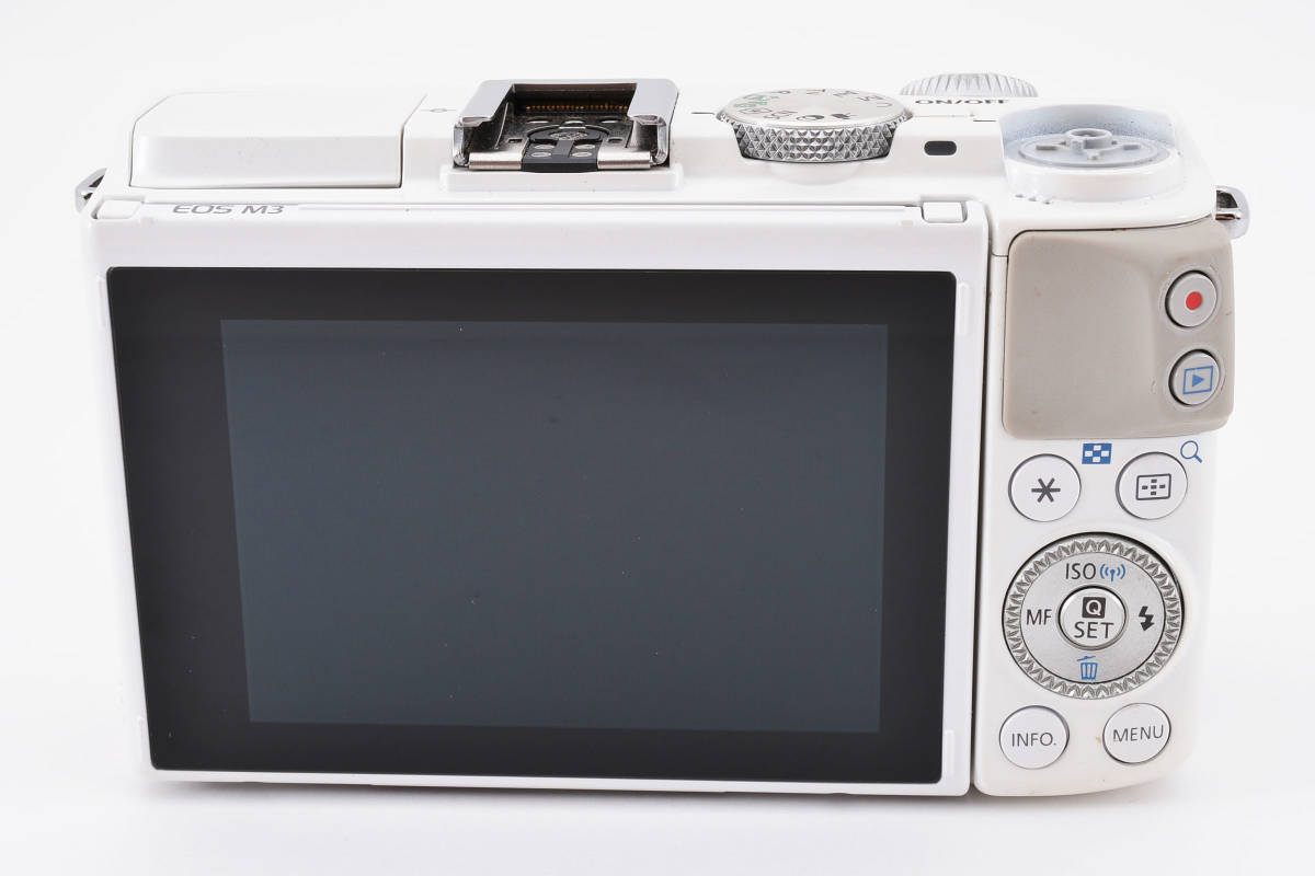 国内外の人気 ☆動作品☆ Canon 充電器付 バッテリー ホワイト ボディ