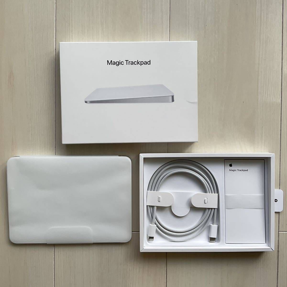 Apple Magic Trackpad MK2D3ZA/Aトラックパッド ホワイト Multi-Touch対応_画像1
