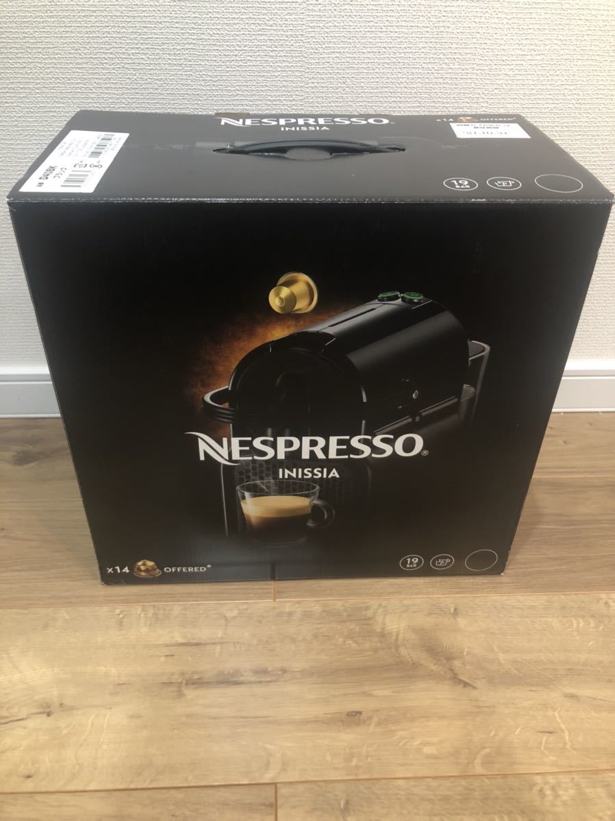 福袋特集 2022 【新品未使用】Nespresso ネスプレッソ Inissia イニッシア D40BK ブラック コーヒー カプセル 2021年購入※同梱カプセルなし コーヒーメーカー一般 福袋特集 2022 【新品未使用】Nespresso ネスプレッソ Inissia イニッシア D40BK ブラック コーヒー カプセル 2021年購入※同梱カプセルなし コーヒーメーカー一般