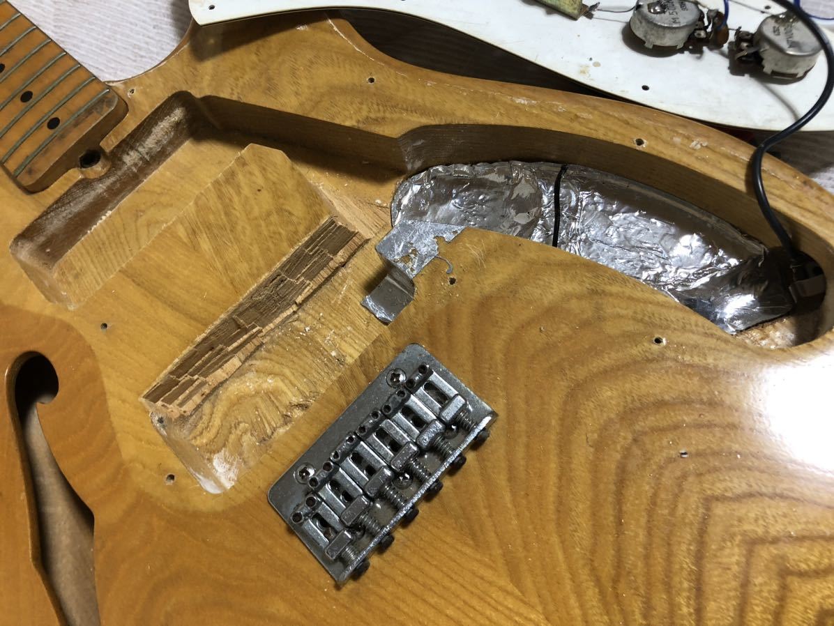 1円スタート ジャンク】GRECO telecaster thinline グレコ 1円スタート ジャンク】GRECO telecaster thinline グレコ