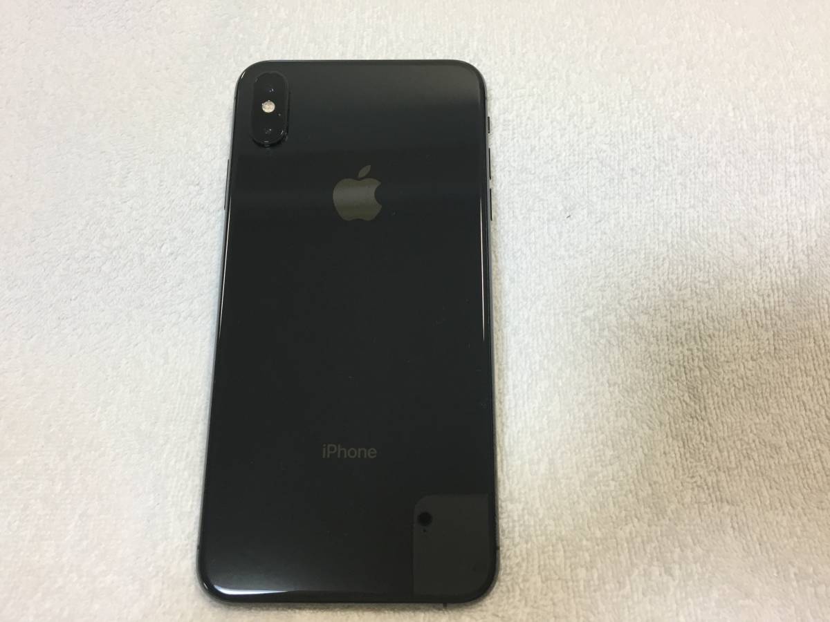 クリスマスファッション Apple iPhone XS Max 64GB スペースグレイ