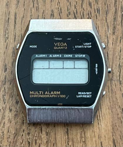 1円スタート!! ジャンク 当時物 CITIZEN VEGA レトロ メンズ デジタル