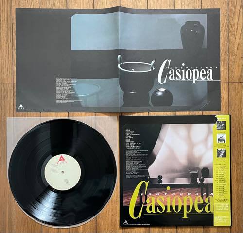 LP 帯付 和モノ LP レコード カシオペア / フォトグラフス Casiopea / Photographs ALR-28049 ドラムブレイク_画像5