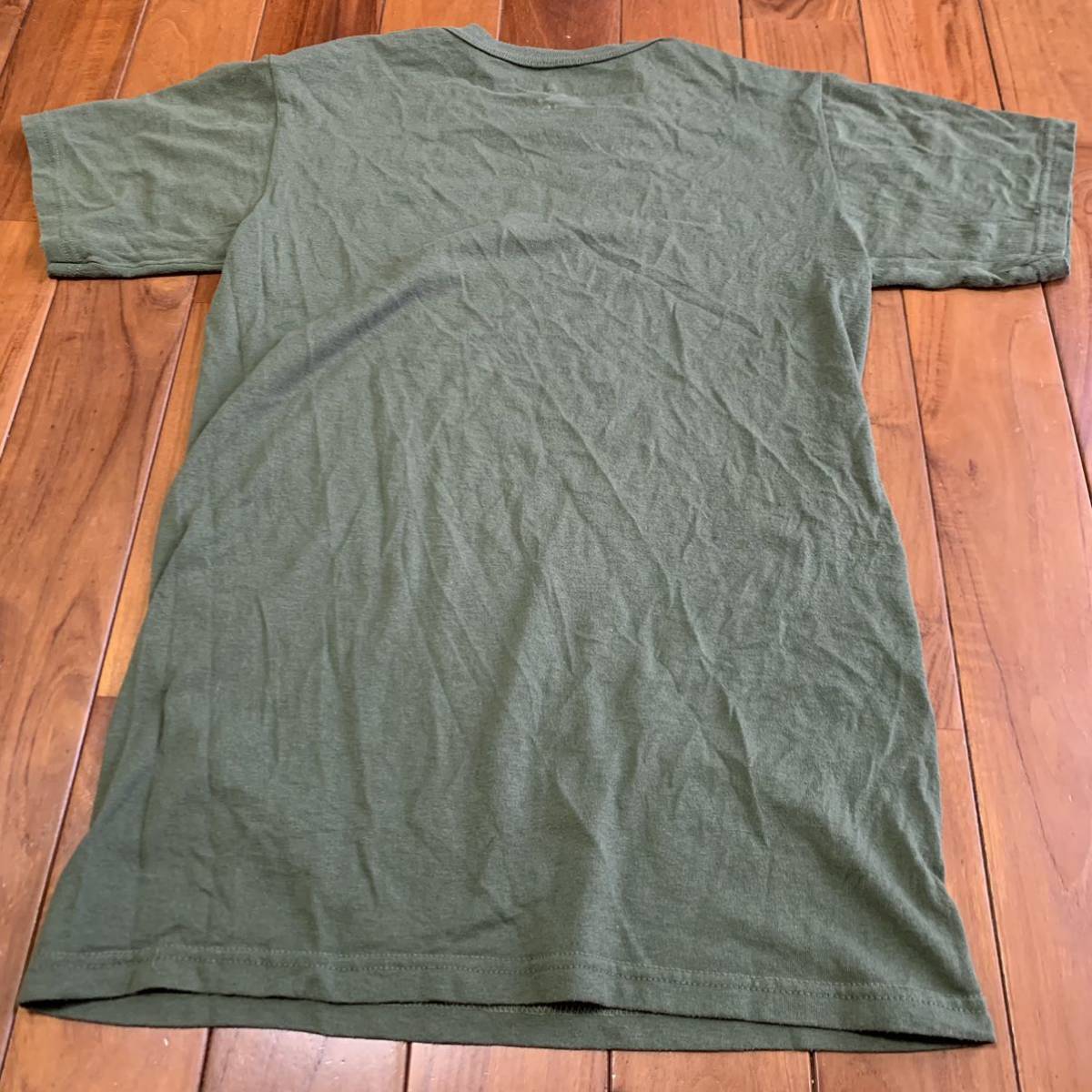 沖縄 米軍放出品 SOFFE Tシャツ トレーニング　ランニング　OD SMALL (管理番号EF214)_画像4