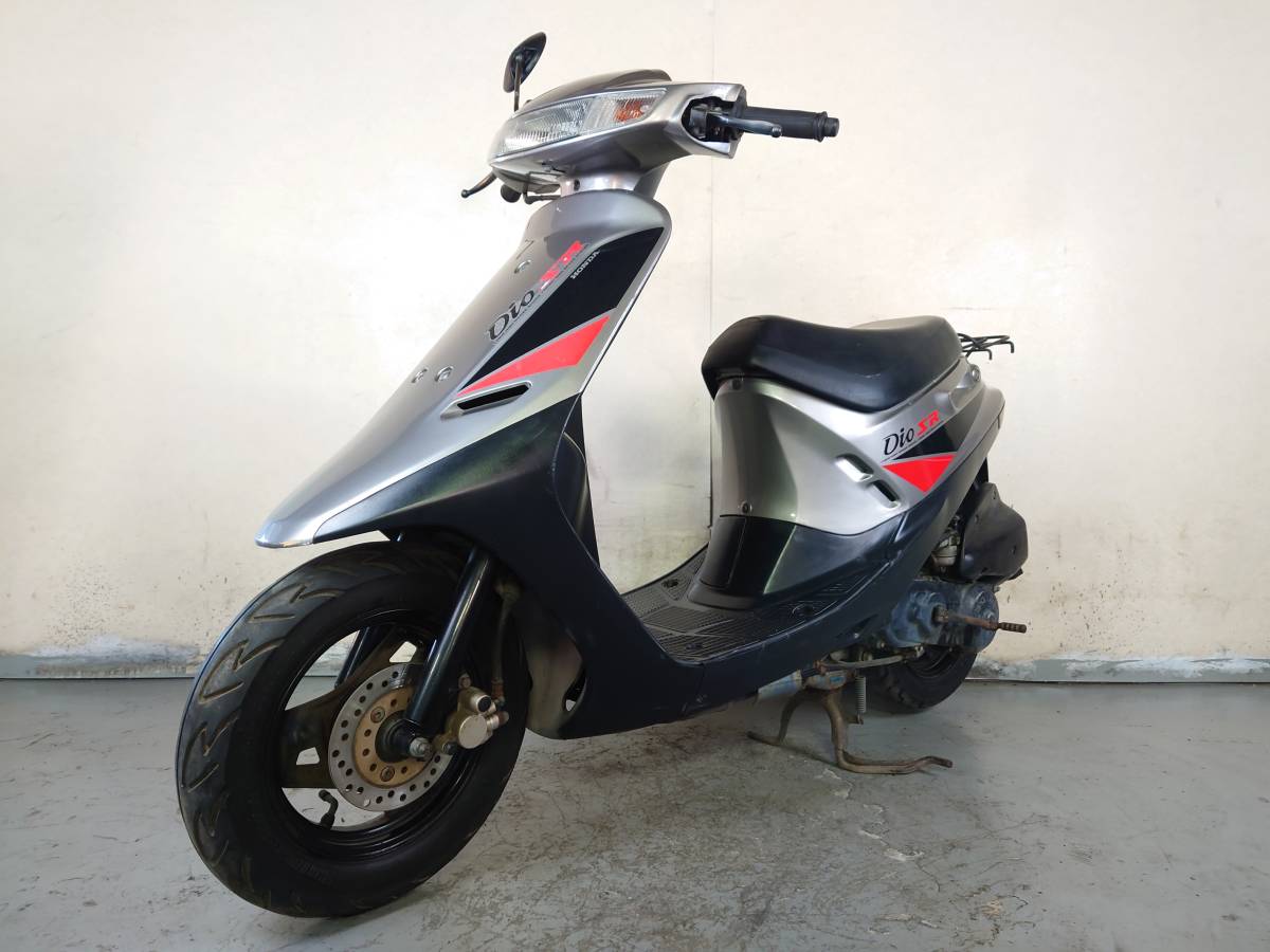 HONDA DIO SR ディオSR AF25】EG始動確認済み レストアベース 鍵/書類