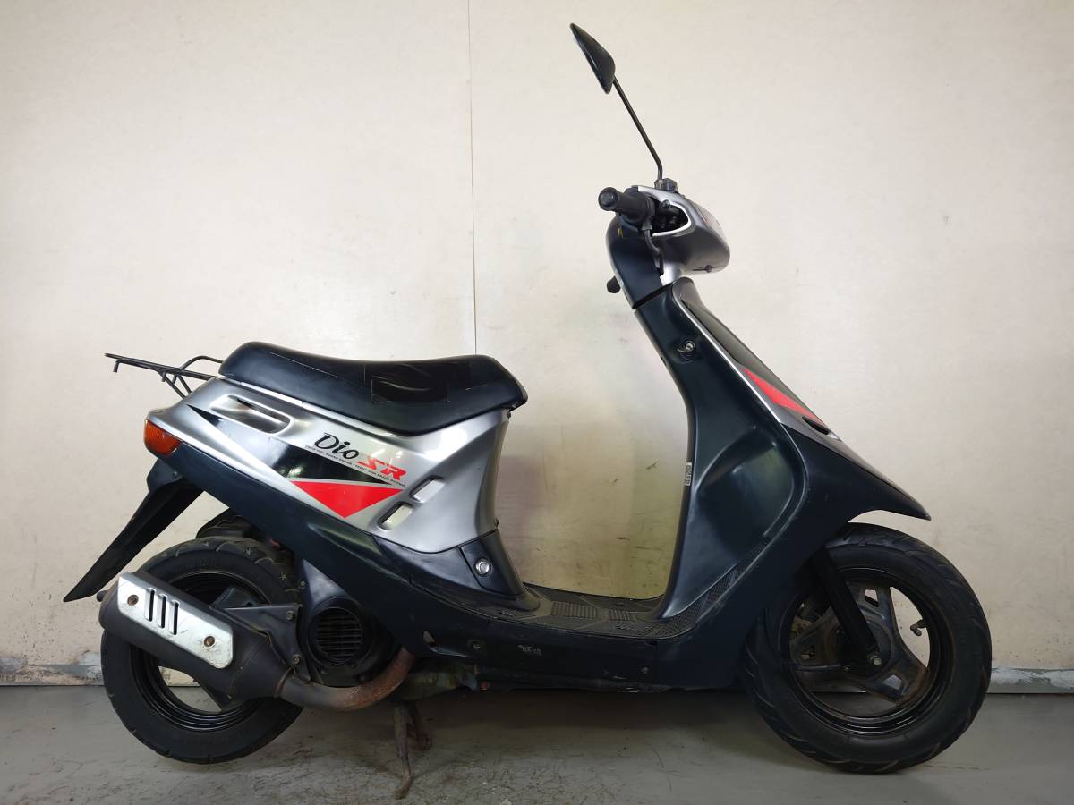 HONDA DIO SR ディオSR AF25】EG始動確認済み レストアベース 鍵/書類