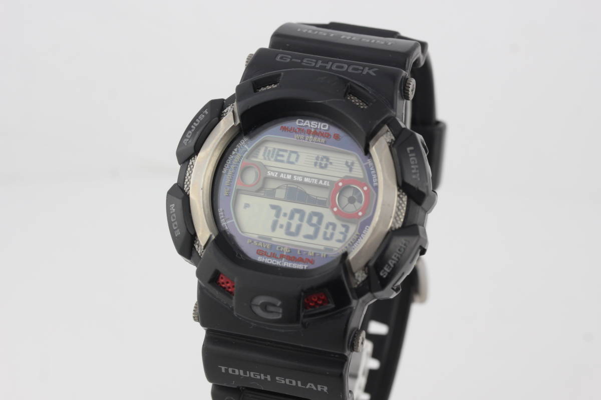 CASIO G SHOCK GULFMAN 電波ソーラー GW