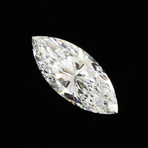 【 GIA 鑑定書付 】2.01ct Dカラー Flawless EX TYPE2A 天然 ダイヤモンド マーキースカット ルース_画像5