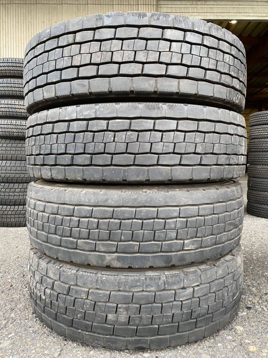 ハ2852　程度が良い　ダンロップ DUNLOP DECTES SP680　245/80R17.5 133/131J　4本価格　2019年製　送料無料_画像1