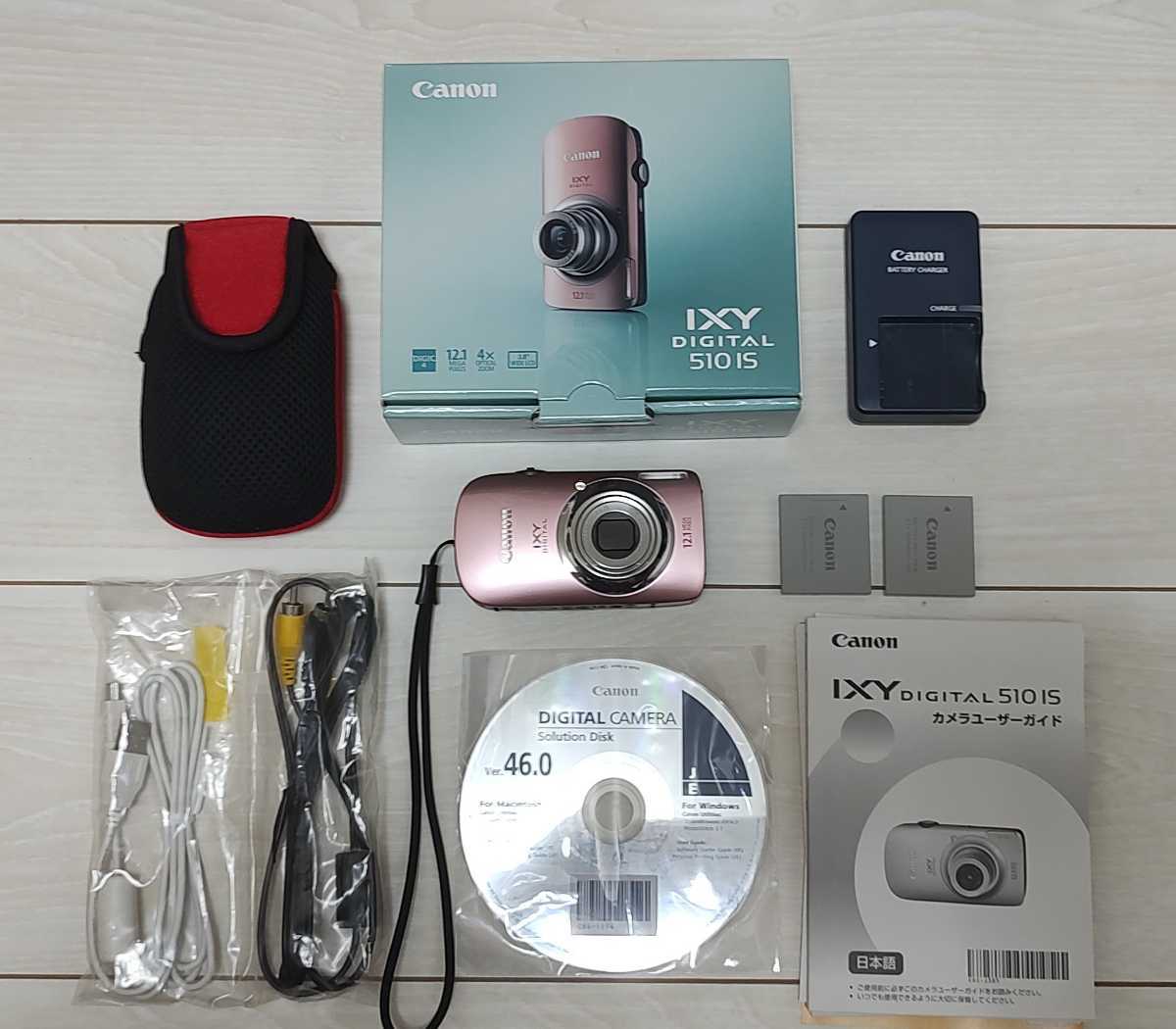 通販激安】 (美品)Canon デジタルカメラ IXY DIGITAL 510IS スペア純正