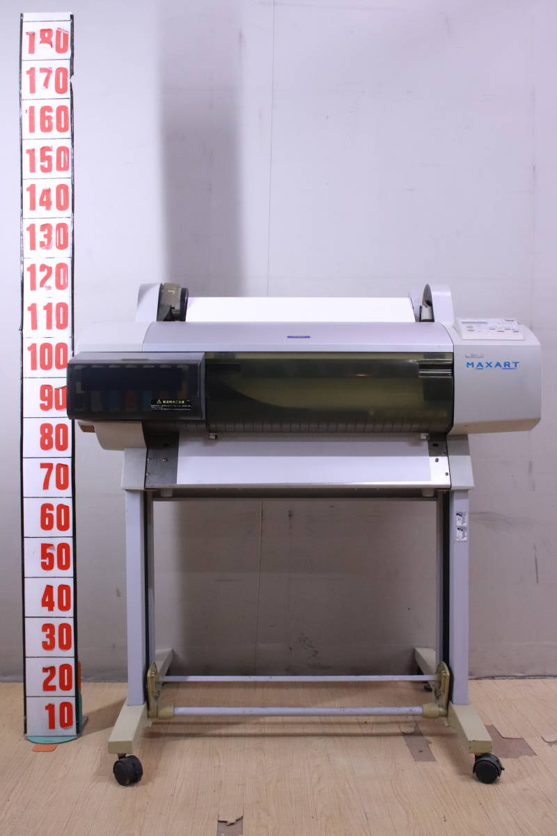  Epson MAXART PX-7000 большой размер принтер плоттер A1 цвет пластиковый roll колпак поврежден . б/у текущее состояние товар #(F8076)