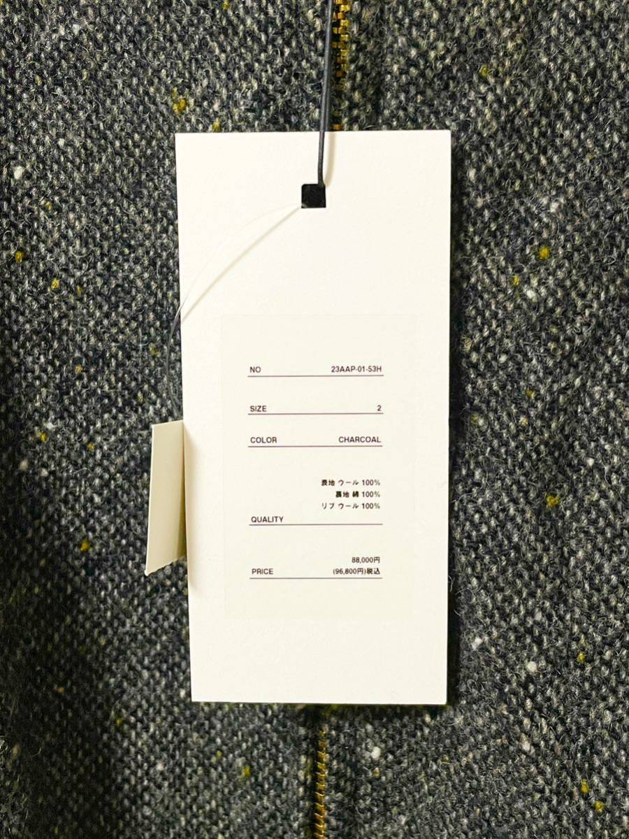Mサイズ A PRESSE for everyone Tweed Harrington Jacket 新品未 Mサイズ A PRESSE for everyone Tweed Harrington Jacket 新品未